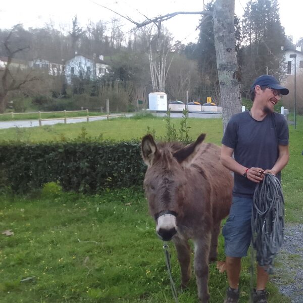 Gaultier und Esel Oli