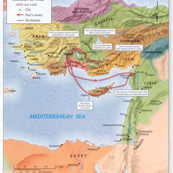 Die letzte Etappe auf den Wegen Paulus